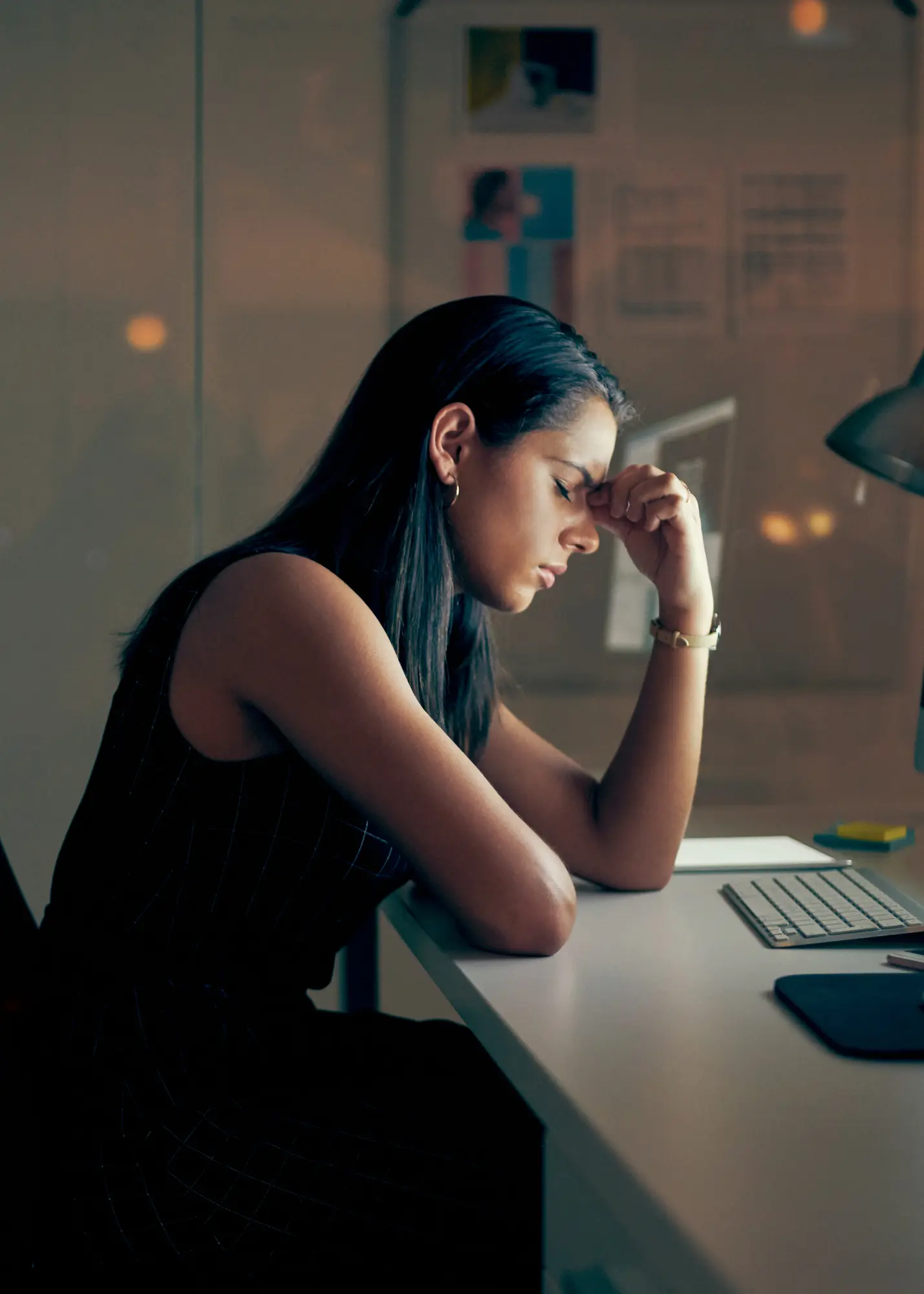 burnout female employee workplace wellness